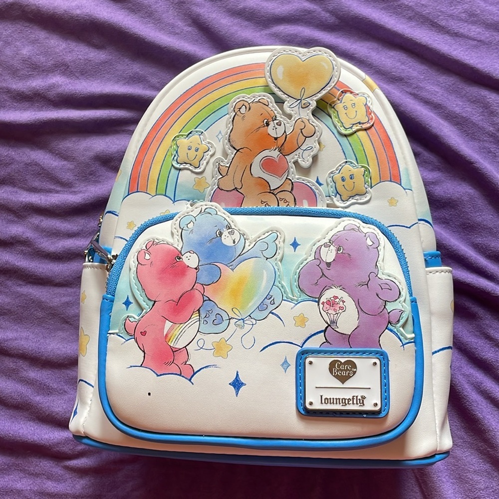 NWT Care Bears Loungefly Backpack